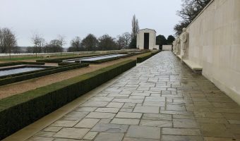 Visiting the American War Cemetery in Cambridge